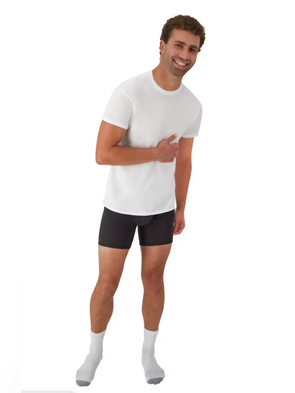 NWT: Hane's Best Men's Pack Of 7 White Crew T-Shirts